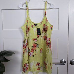 Torrid Babydoll Challis Smocked Cami